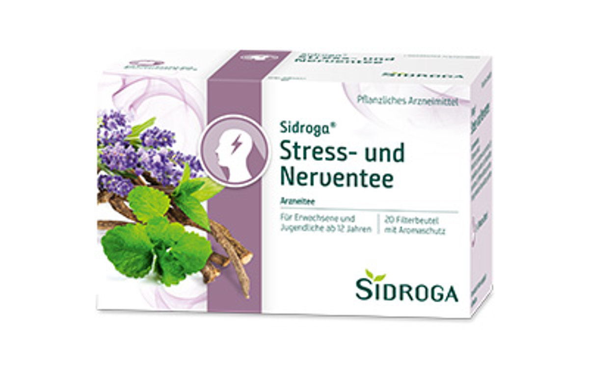 Packung Sidroga Stress- und Nerventee